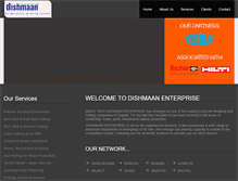 Tablet Screenshot of dishmaan.com